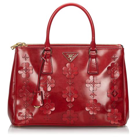 prada bag flower vase|prada galleria leather bag floral.